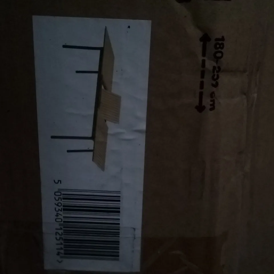 BOXED AKOA ALUMINIUM TABLE WITH WOODEN TABLE TOP 