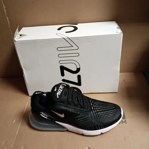 BOXED NIKE AIR MAX 270 SNEAKERS - UK SIZE 8 