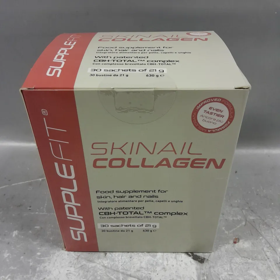 BOXED AND SEALED SUPPLEFIT SKINAIL COLLAGEN (30X21G)