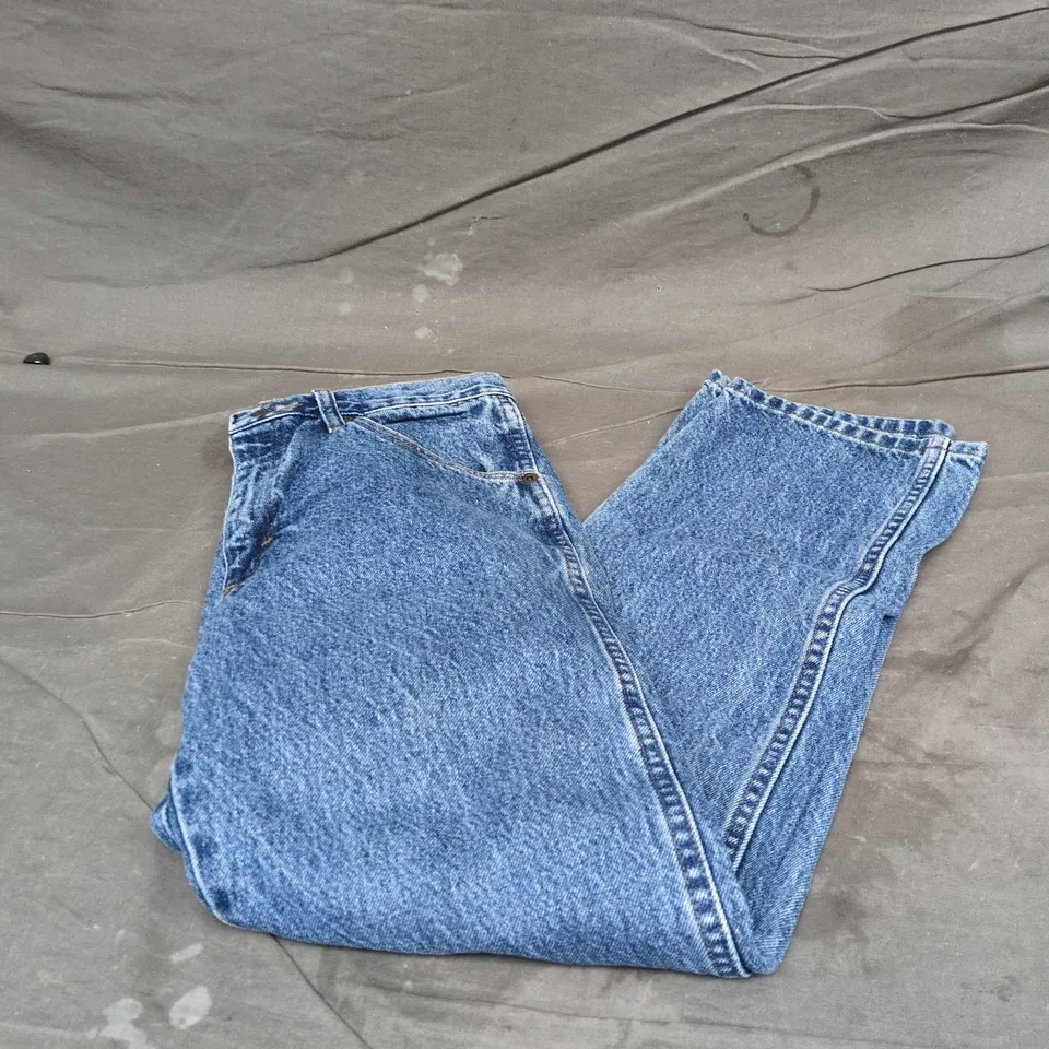 WRANGLER JEANS – BLUE DENIM, SIZE 30X30