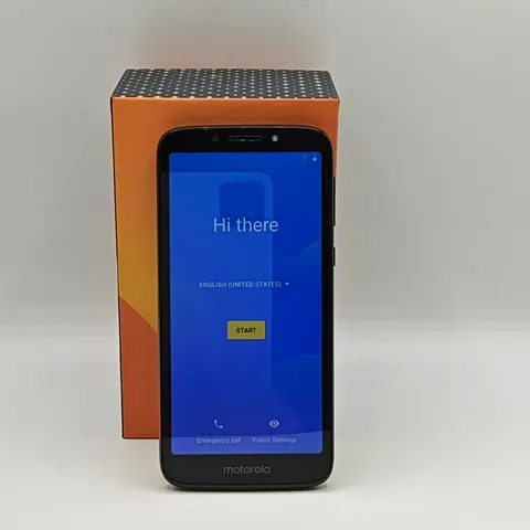 BOXED MOTOROLA MOTO E5 16GB IN BLACK - M3A63