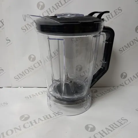 BLENDER PLASTIC JAR CONTAINER ONLY 1.8 LITRE CAPACITY, 1 PIECE SPARE REPLACEMENT 