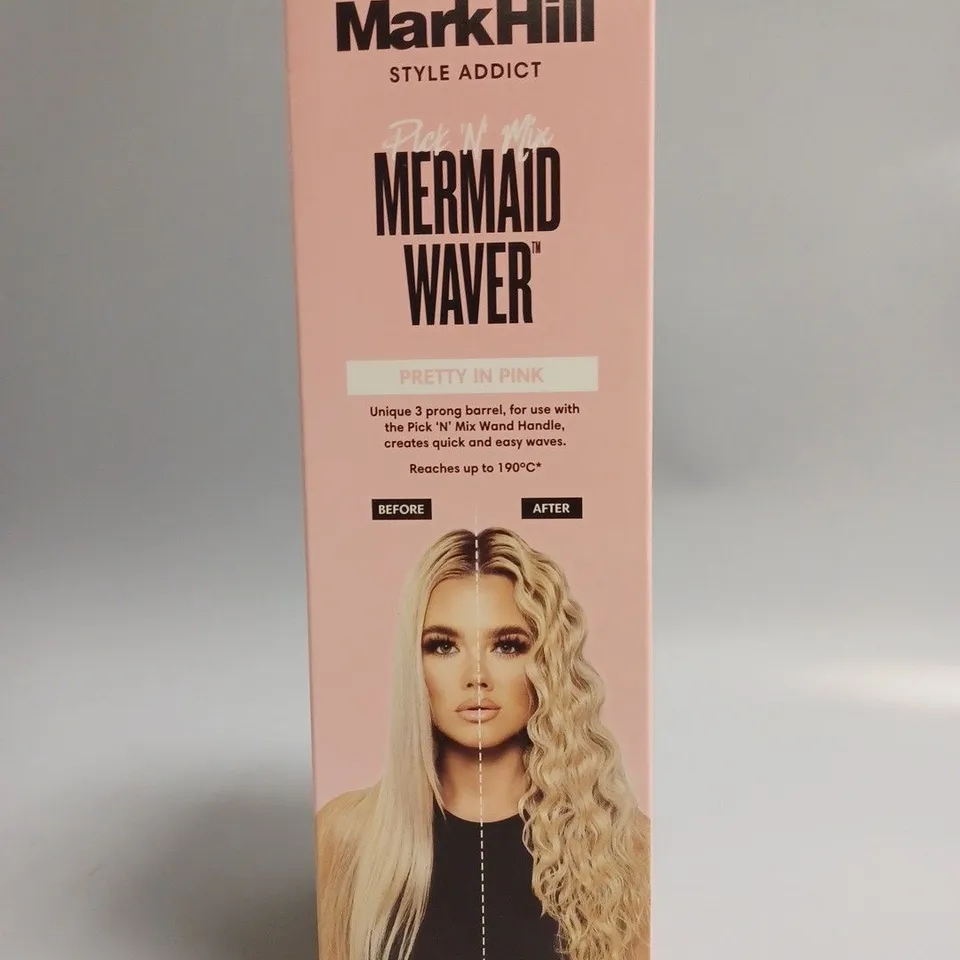 SEALED PICK 'N' MIX INTERCHANGEABLE CURLING WAND - MERMAID WAVER BARREL - 21 MM 