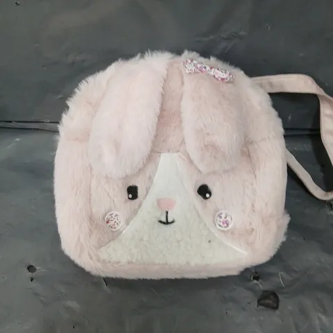 MONSOON GIRLS BETSY FAUX FUR BUNNY BACKPACK 