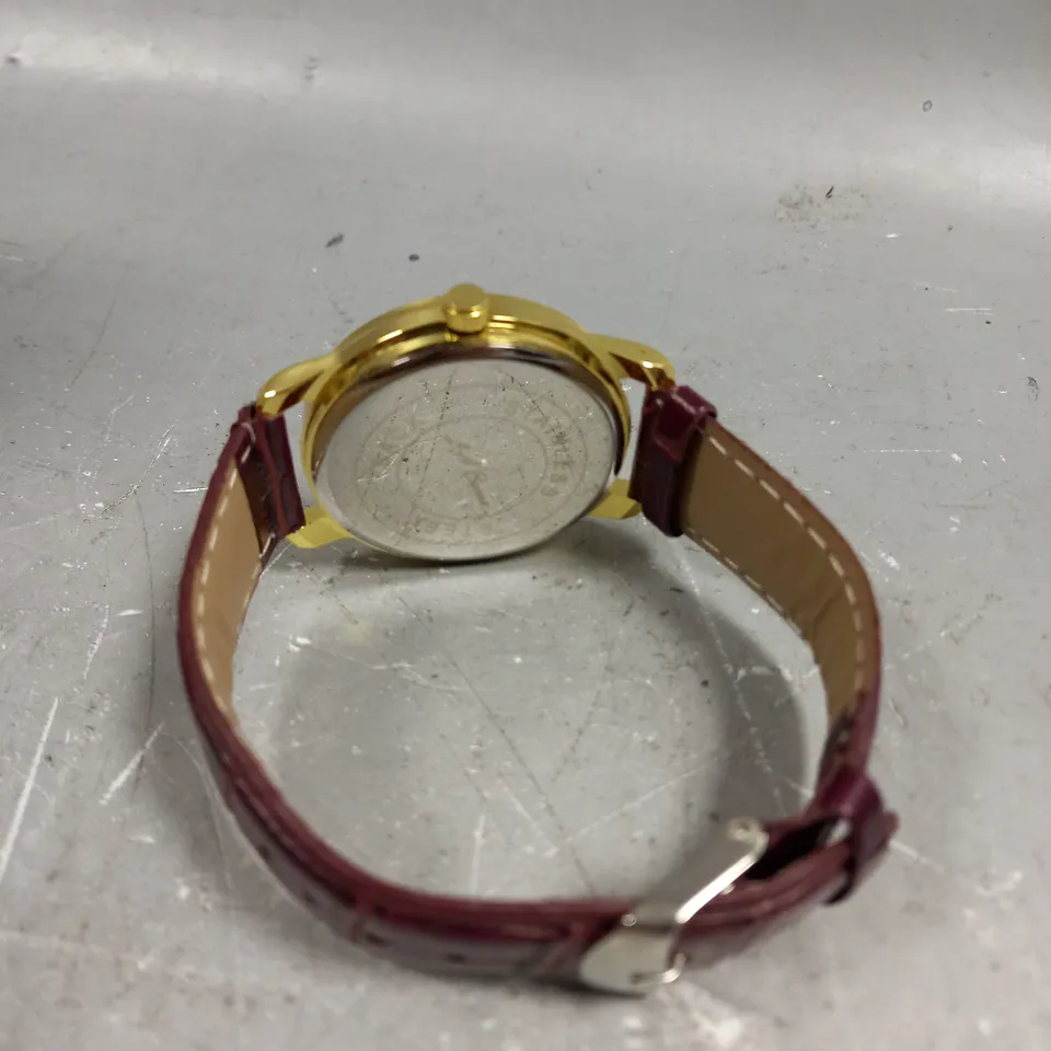 MENS LA BANUS WATCH – QUARTZ MOVEMENT – LEATHER STRAP