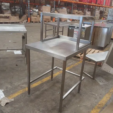 STAINLESS STEEL COMMERCIAL KITCHEN WORKTOP PIECE