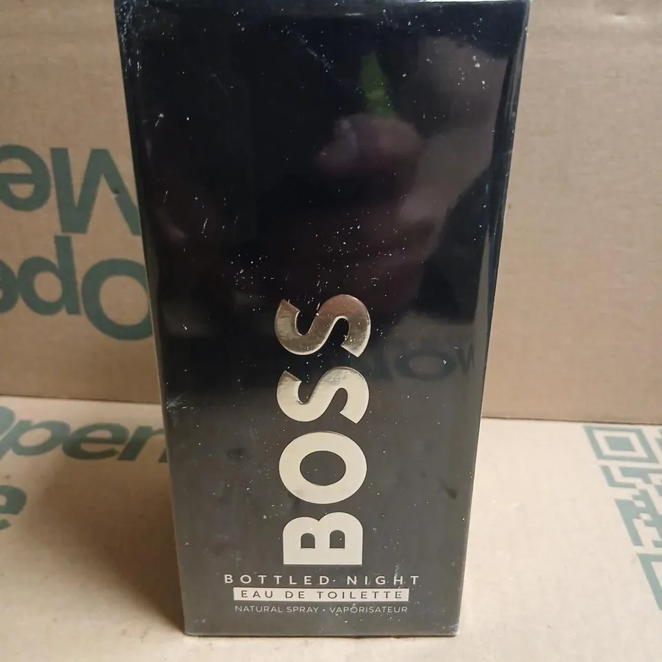 BOXED AND SEALED HUGO BOSS "BOTTLED NIGHT" EAU DE TOILETTE SPRAY 200ML