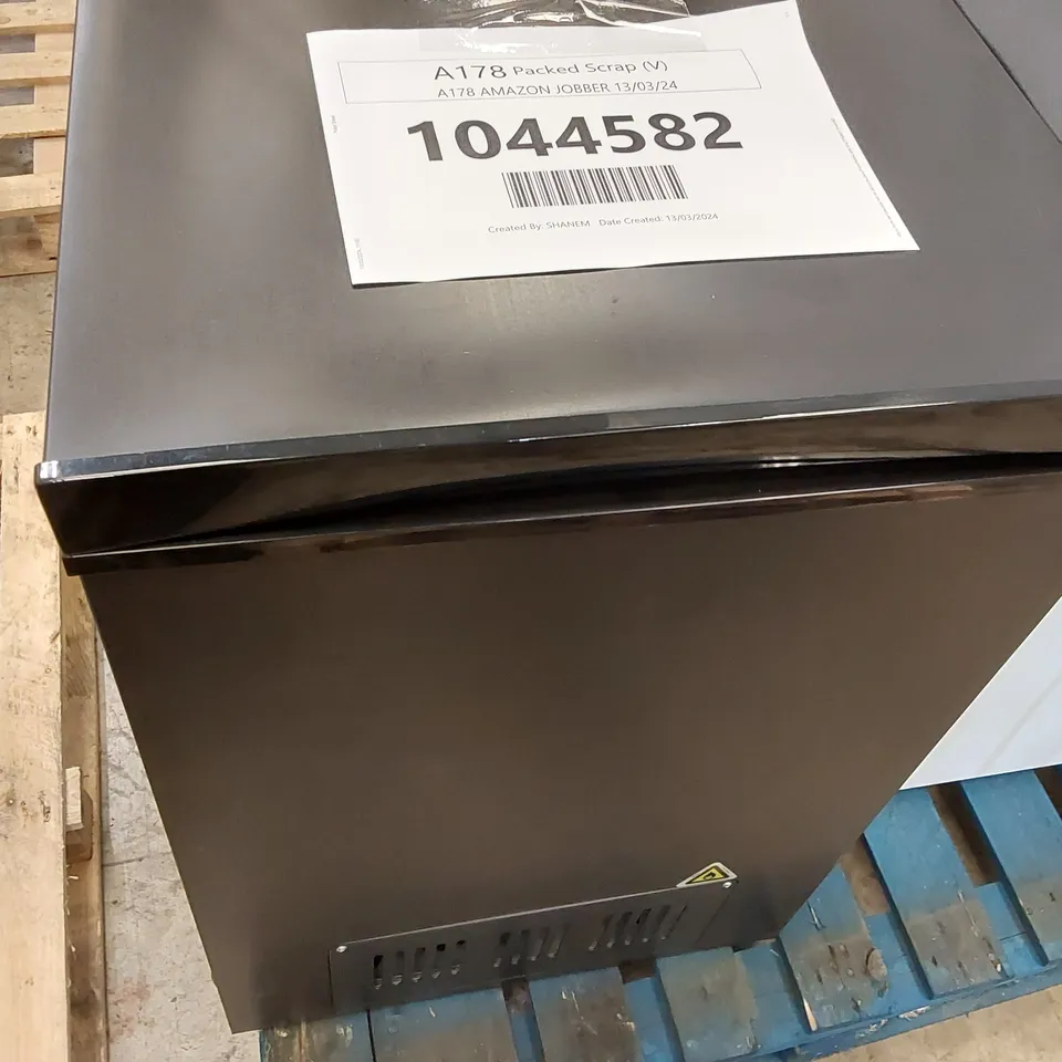 SIA BLACK FREESTANDING 201L CHEST FREEZER 