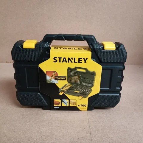 STANLEY TITANIUM DRILL BIT SET