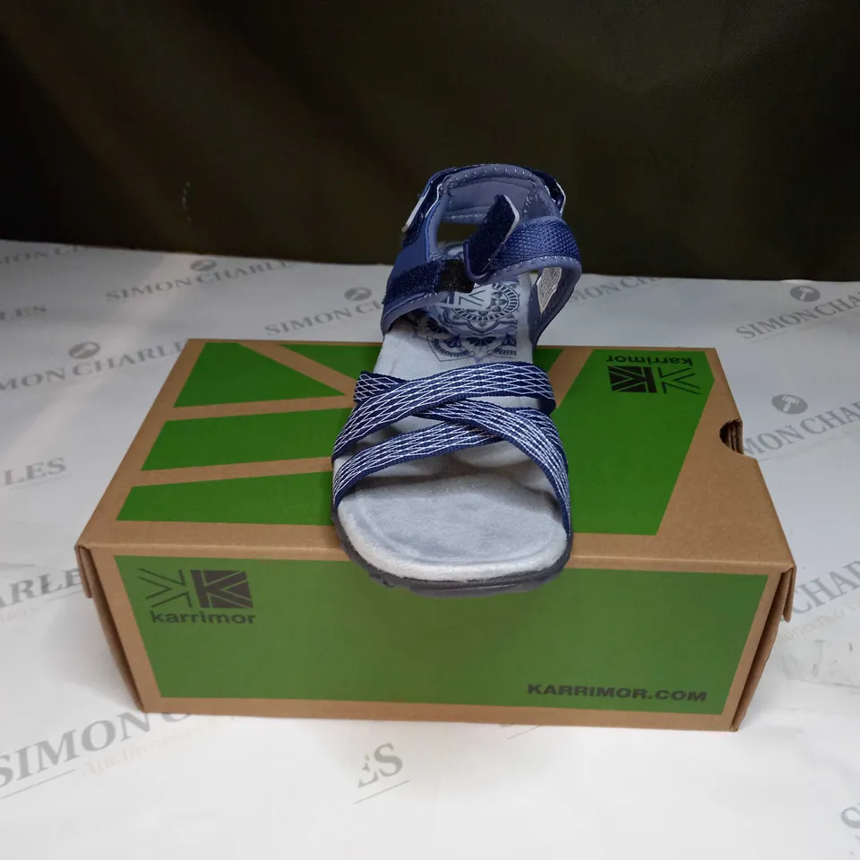 BOXED KARRIMOR SALINA SANDALS SIZE 6