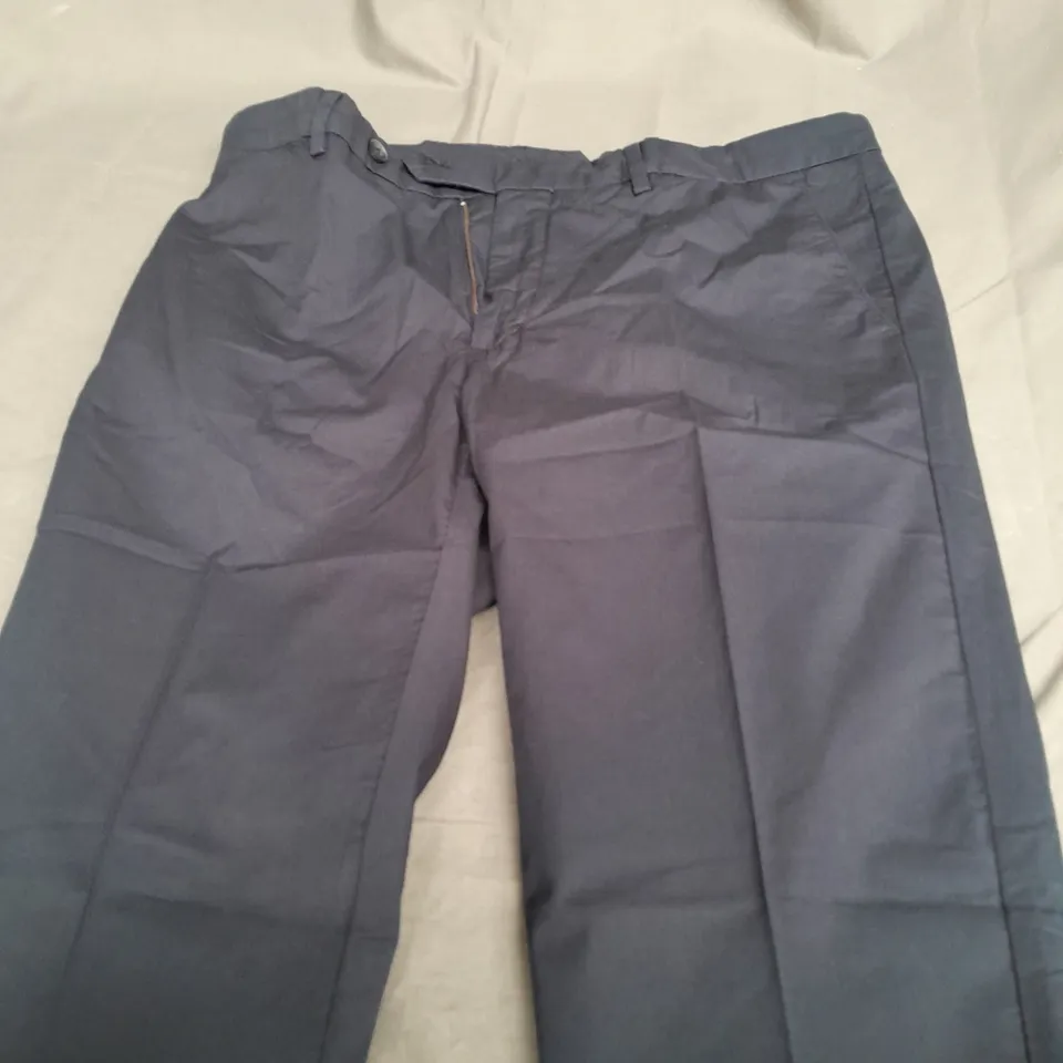 HACKETT NAVY SMART TROUSERS - 32S