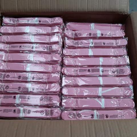 LARGE QUANTITY OF LIGHT PINK 10" TISSUE PAPER DECORATIONS