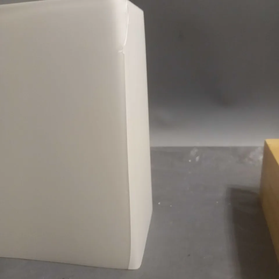 UNBRANDED LAMPSHADE AND WOODEN HOLDER