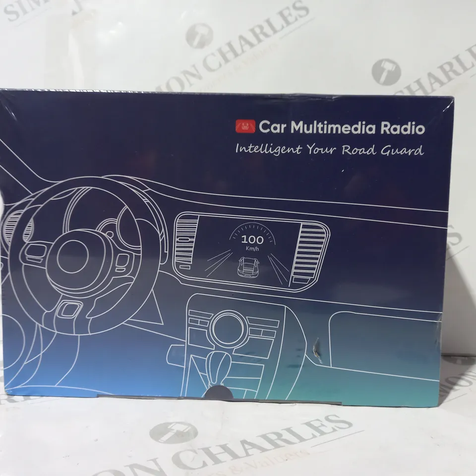 BOXED UNBRANDED CAR MULTIMEDIA RADIO