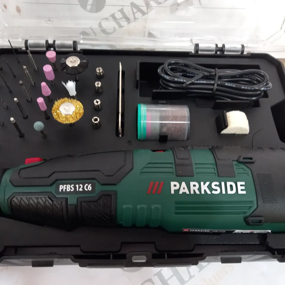 PARKSIDE CORDLESS PRECISION DRILL GRINDER 12V 