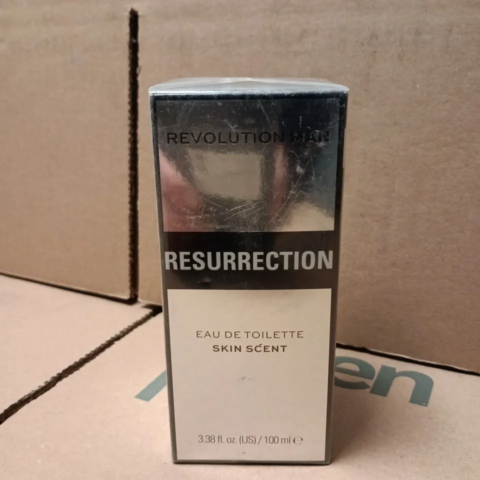 BOXED AND SEALED REVOLUTION MAN RESURRECTION EAU DE TOILETTE SKIN SCENT 100ML