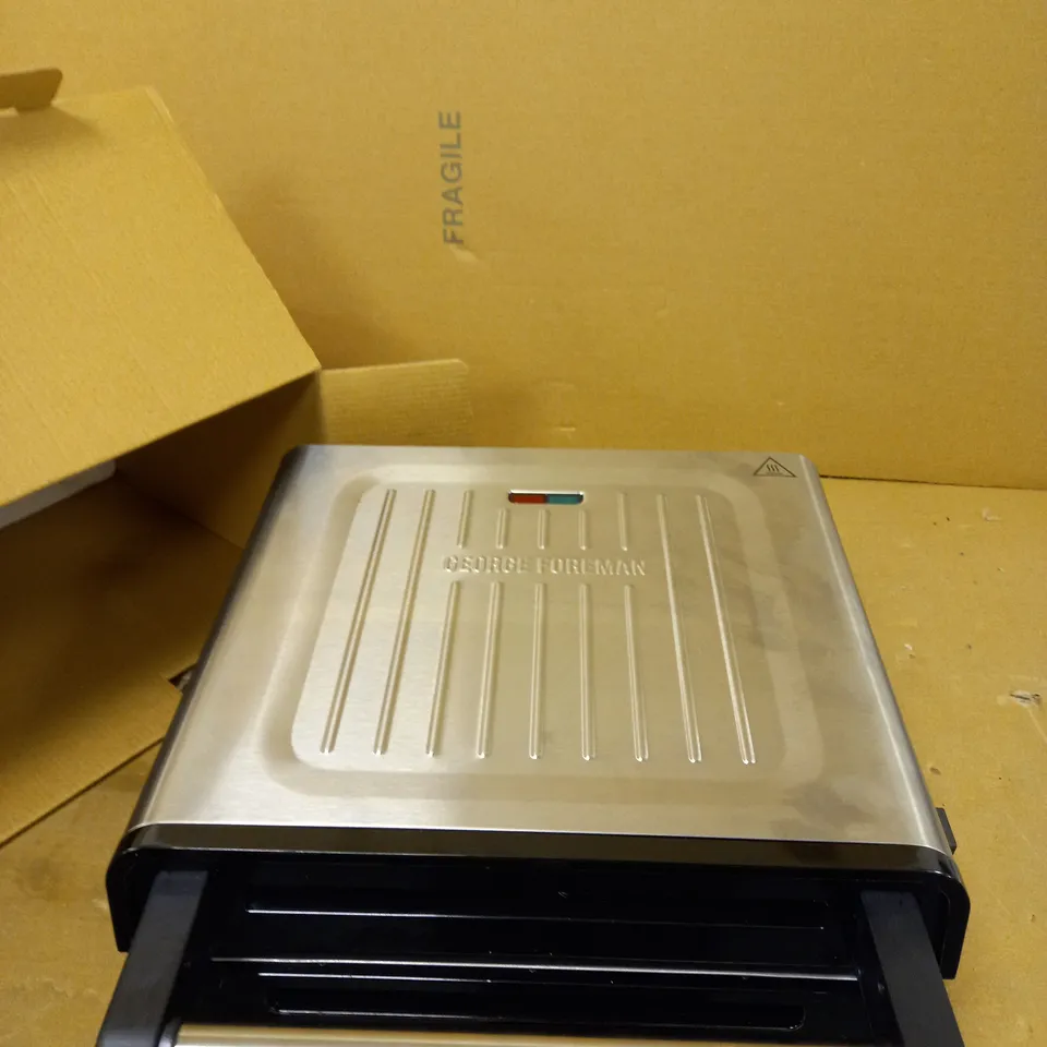 GEORGE FOREMAN 28000 SMOKELESS ELECTRIC GRILL