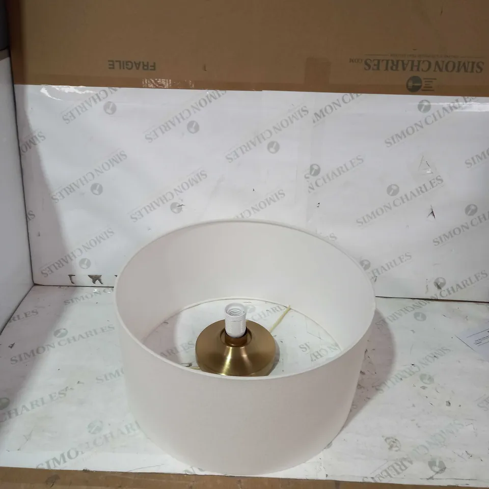 BOXED WILLIAMS SONOMA WHITE LAMPSHADE 