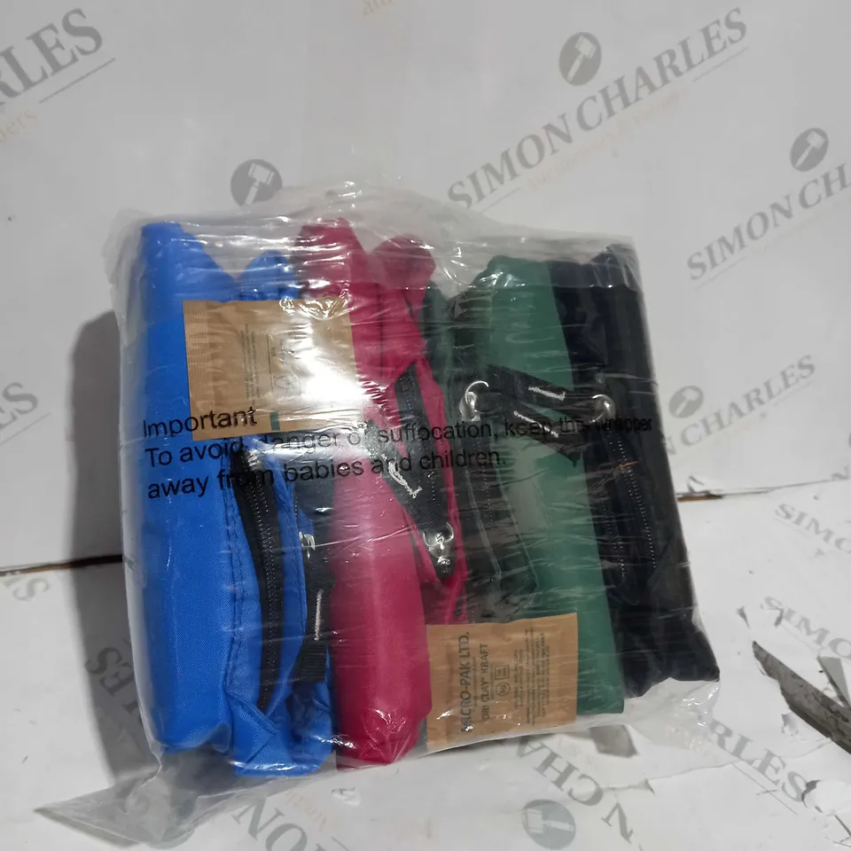 CALIFORNIA INNOVATIONS SET OF 4 DOUBLE HANDLE INSULATED BAGS