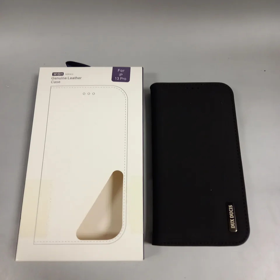 BOXED WISH SERIES LEATHER PROTECTIVE CASE FOR IPHONE 13 PRO 