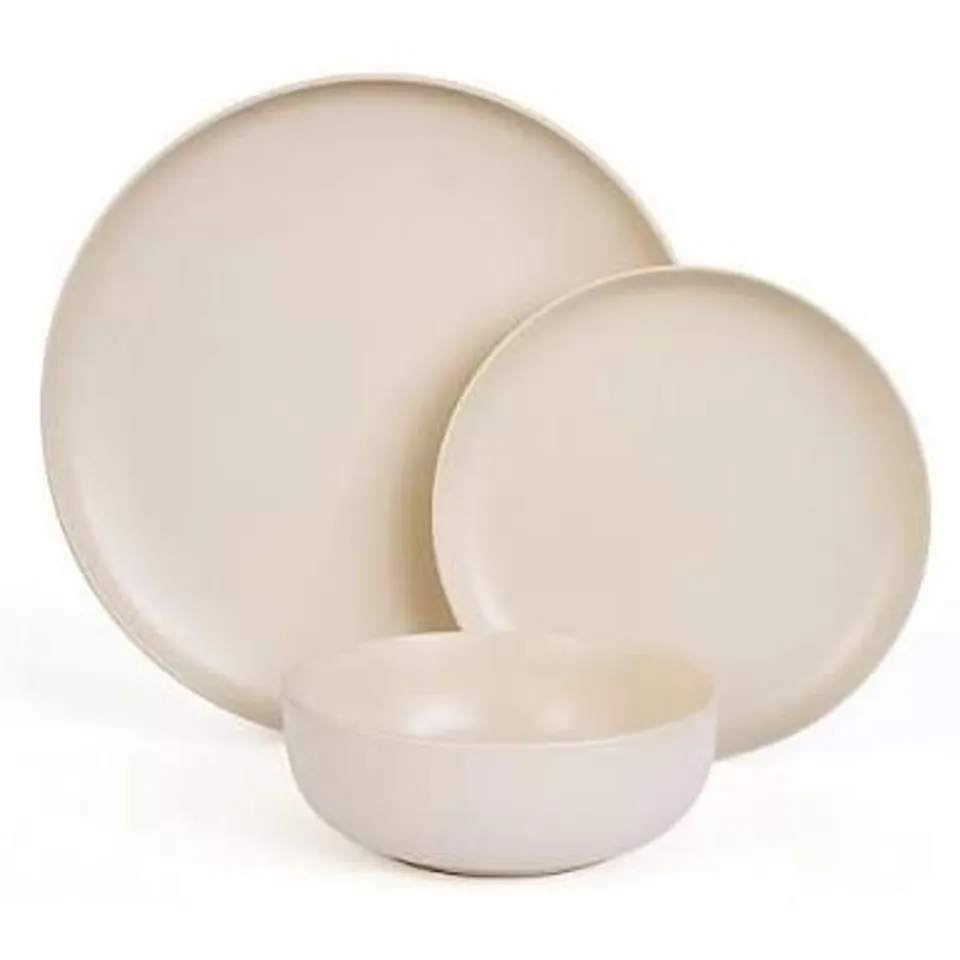 THE VERY COLLECTION CREAM 12 PIECE SAINTES DINNER SET