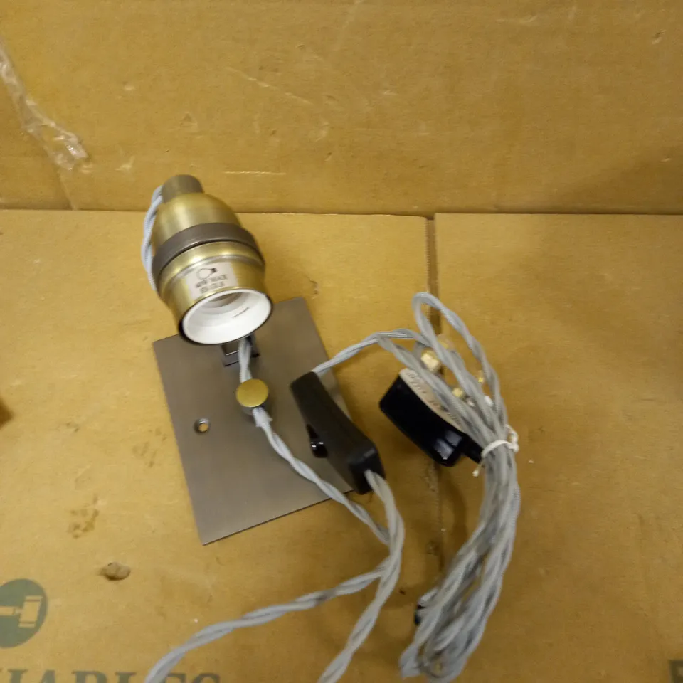 JOHN LEWIS BISTRO PLUG IN WALL LIGHT