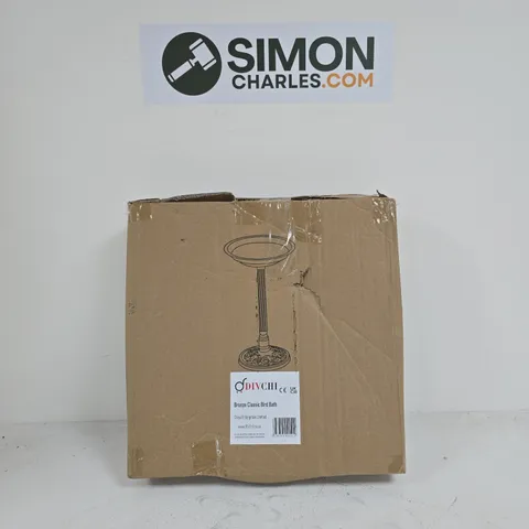 DIV CHI BRONZE CLASSIC BIRD BATH BOXED