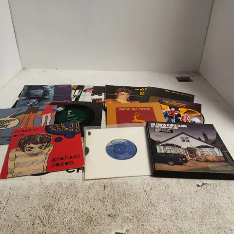 APPROXIMATELY 10 X 7 INCH VINYLS INCLUDING DAVID BOWIE AND BRITISH SEA POWER