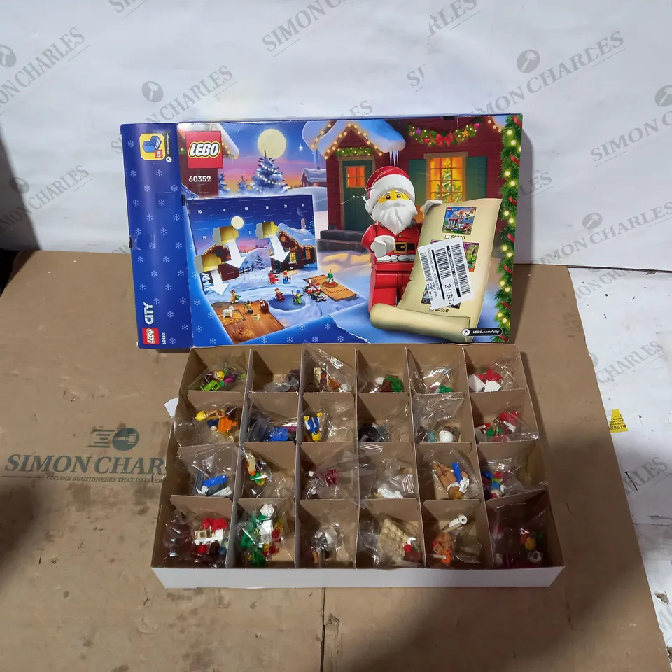 BOXED LEGO CITY ADVENT CALENDAR