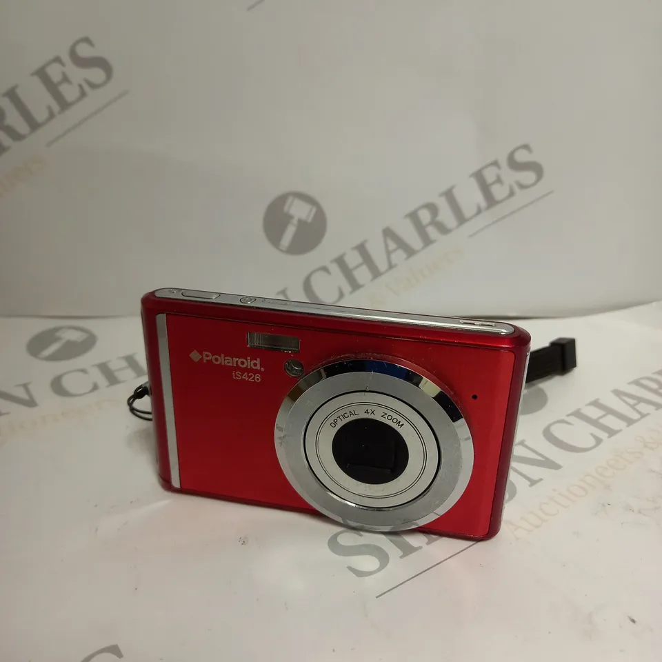 POLAROID IS426 DIGITAL CAMERA IN RED 