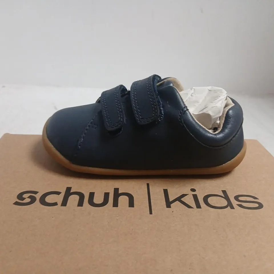 SCHUH TOBIAS FISHERMAN TDLR NAVY KIDS SHOES – UK9