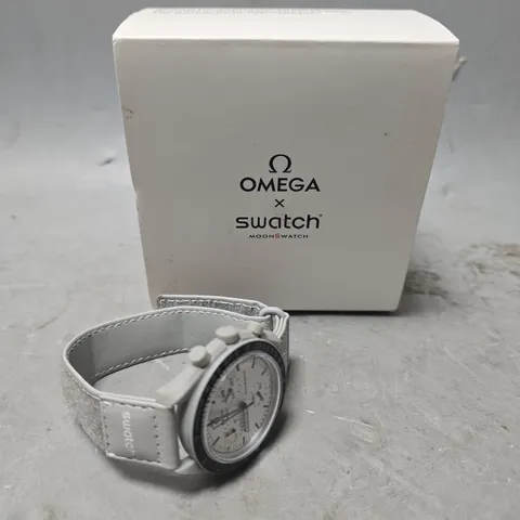 OMEGA X SWATCH MISSION TO THE MOONPHASE WATCH 