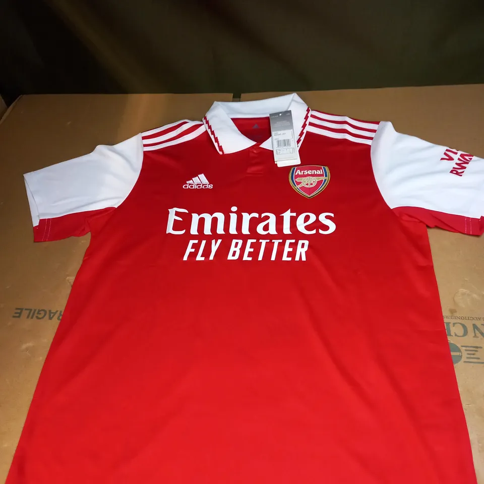 ARSENAL FOOTBALLL CLUB HOME JERSEY SIZE L