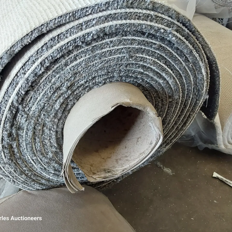 ROLL OF QUALITY FREEDOM GUNMETAL CARPET 4M × 7M APPROXIMATELY 