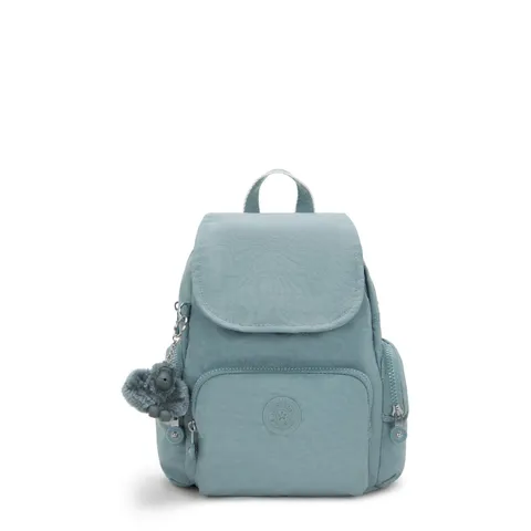 KIPLING CITY ZIP MINI BACKPACK - RELAXED GREY