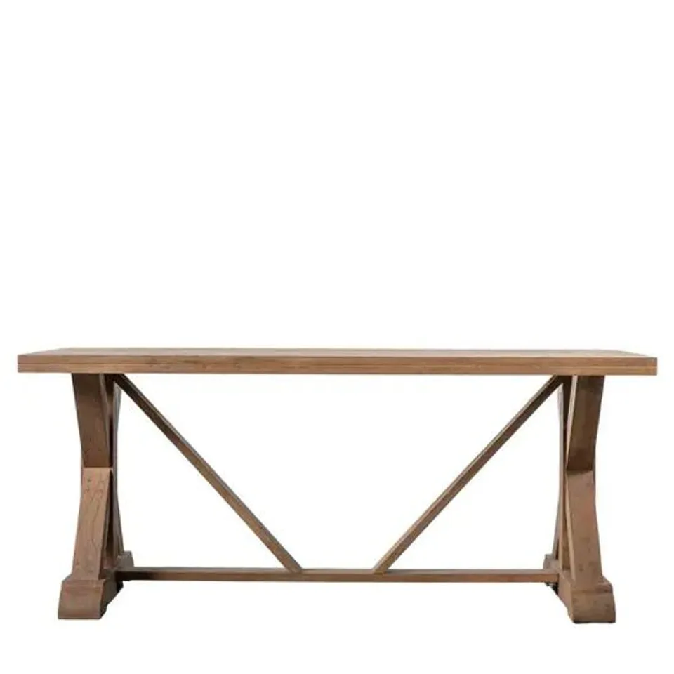 BOXED CROSSLAND GROVE BANNEL DINING TABLE 1800 x 900 x 760mm (1 BOX) 
