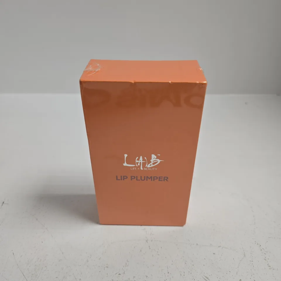 BOXED AND SEALED LIFE + BEAUTY LIP PLUMPER