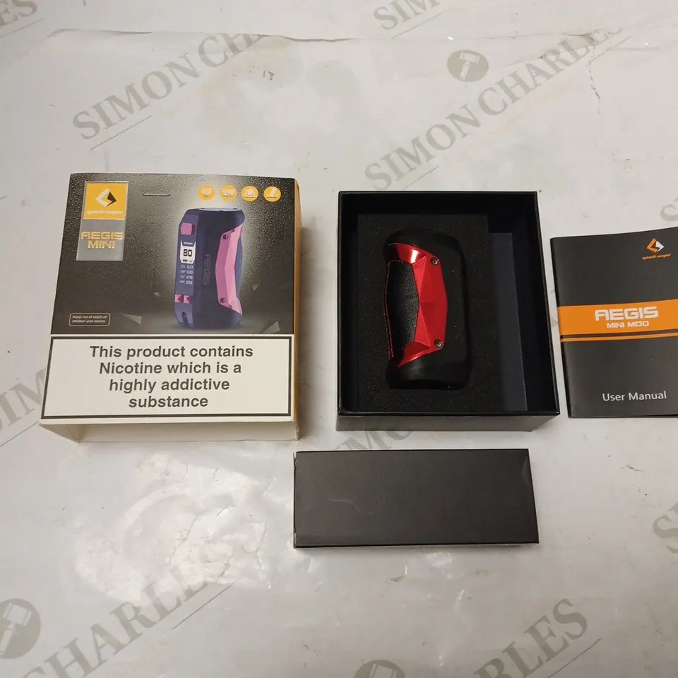 BOXED GEEKVAPE AEGIS MINI WITH USB CABLE AND MANUAL