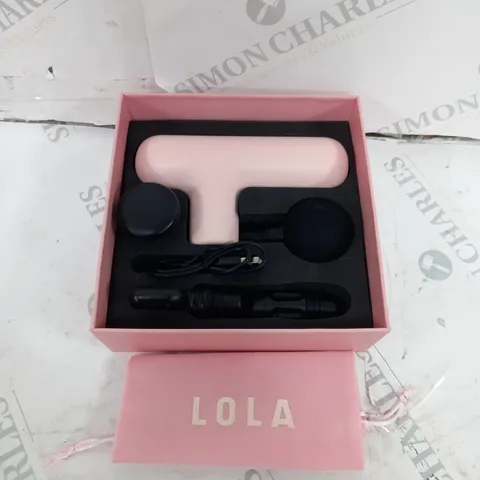 LOLA 4 SPEED HAND HELD MASSAGE GUN
