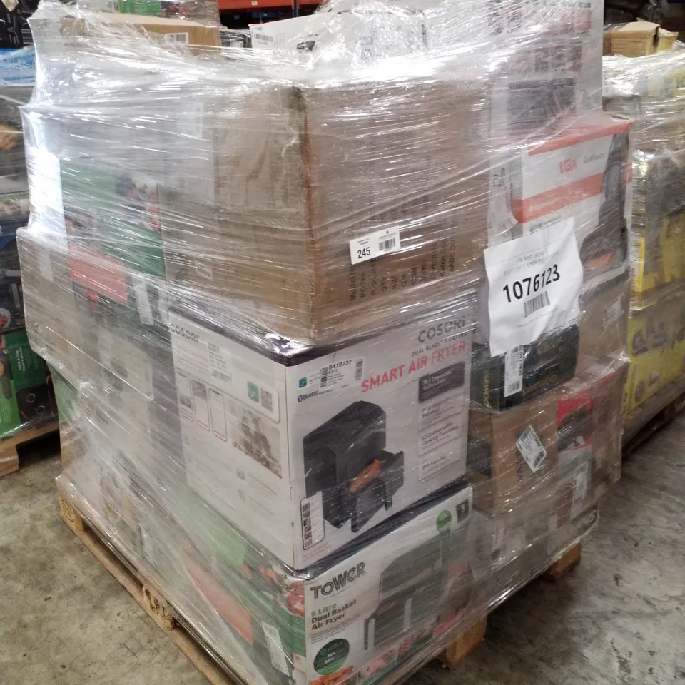 PALLET OF APPROXIMATELY 30 UNPROCESSED RAW RETURN HOUSEHOLD AND ELECTRICAL GOODS TO INCLUDE;