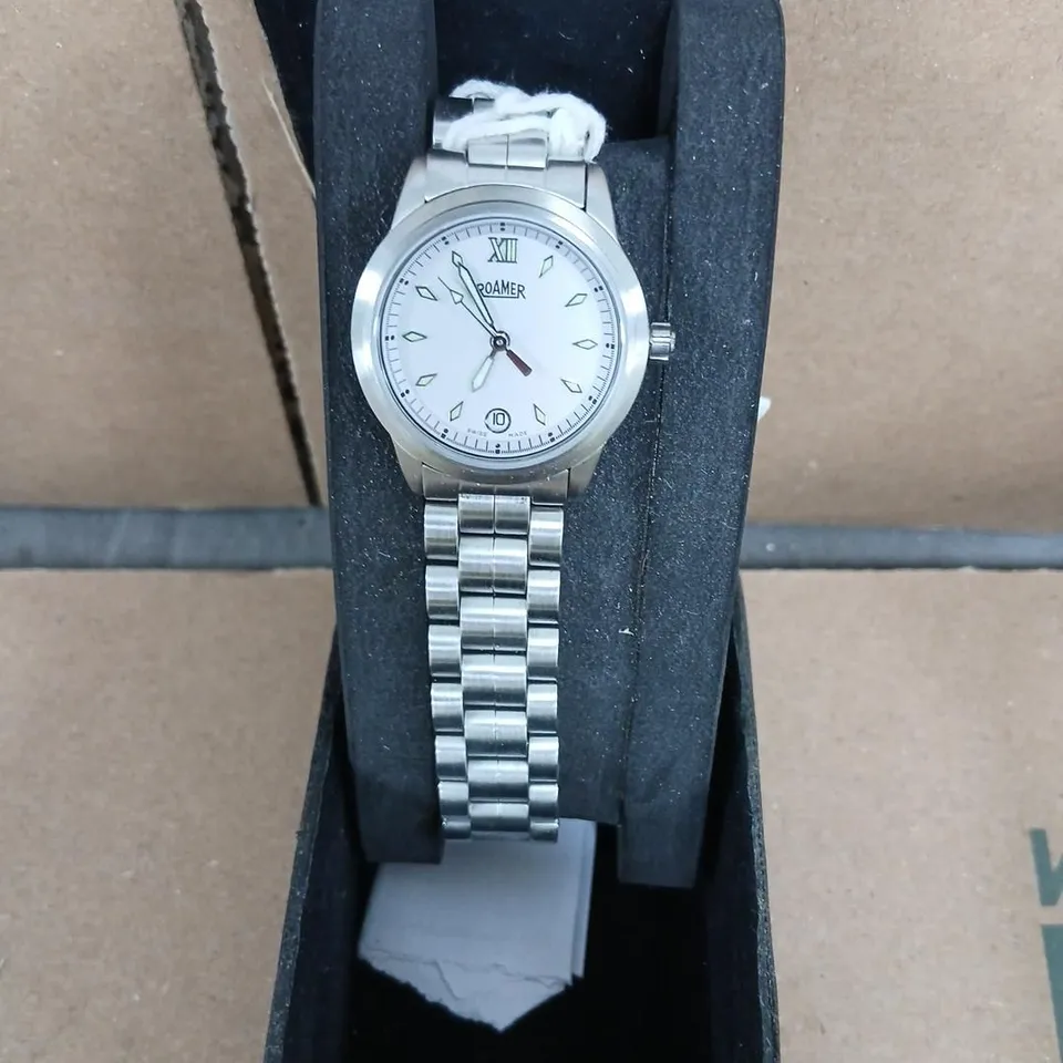 ROAMER POWER 8 WRISTWATCH - STAINLESS STEEL BRACELET