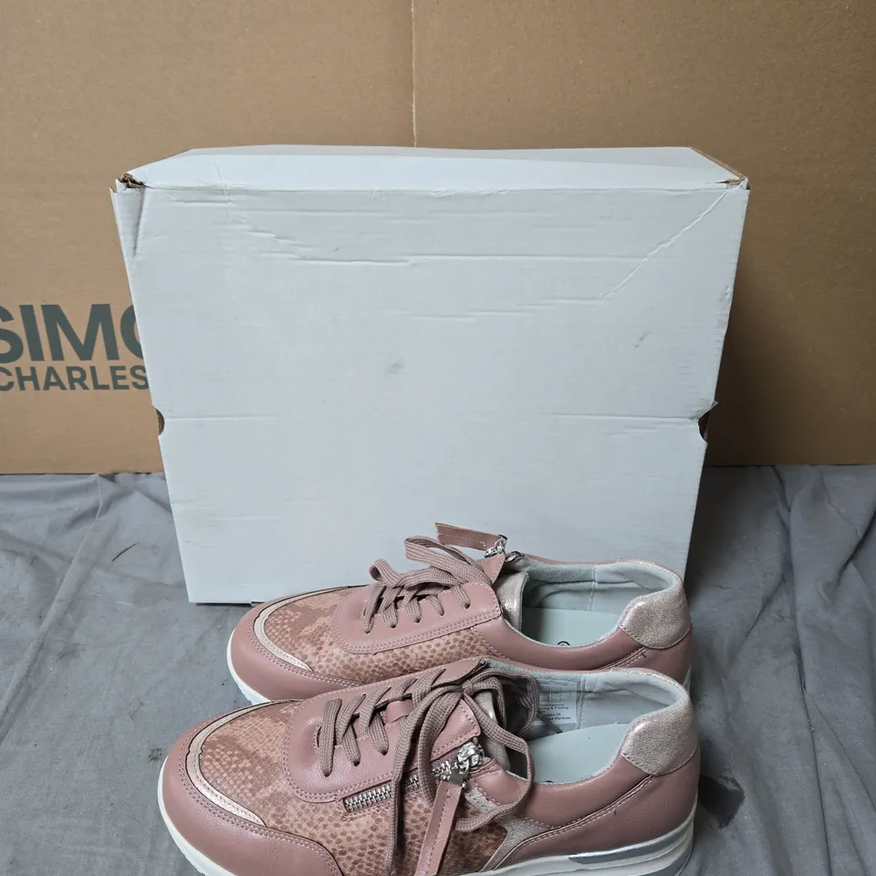 WOMEN'S PINK TRAINERS – UK 7.5 (EU 41) WONDER WALK BRAND COMFORT.