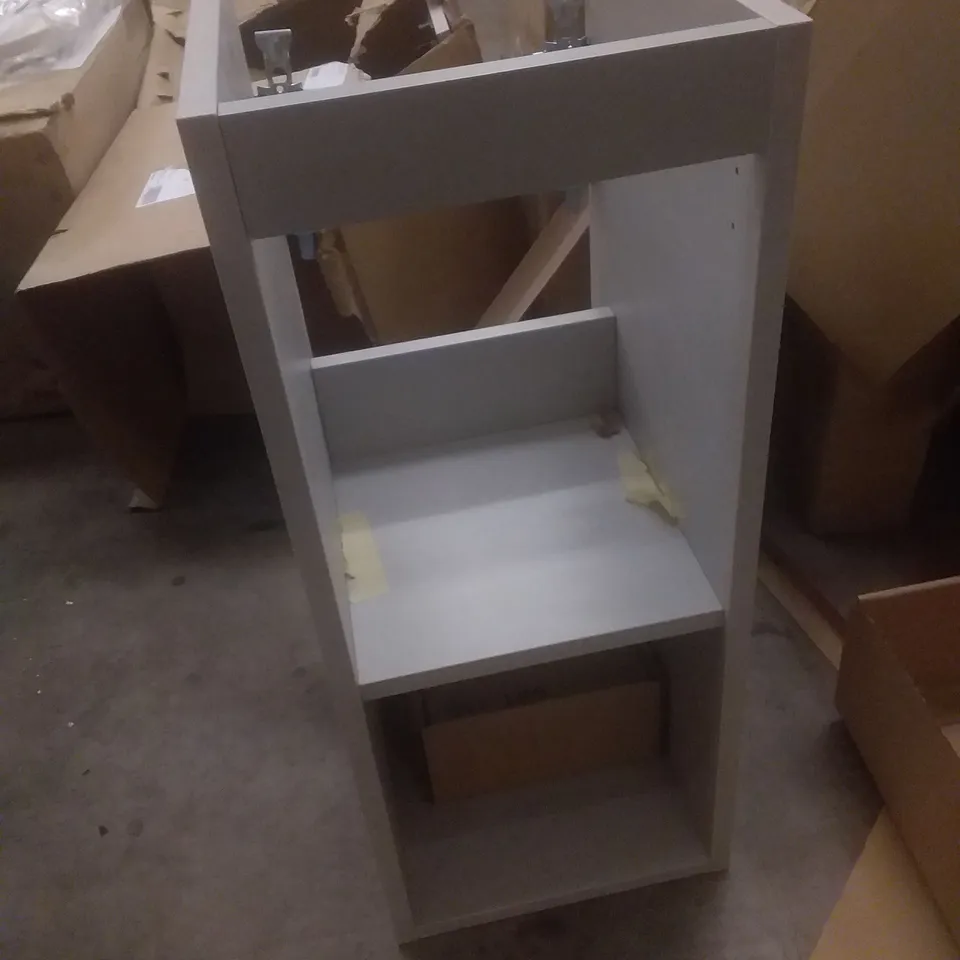 INCOMPLETE STORAGE BASE UNIT GREY LINEN 300X380MM