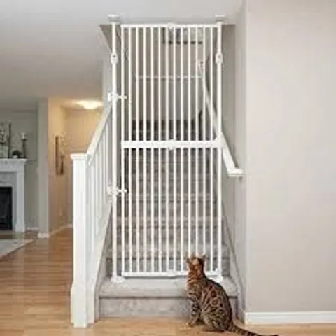 BOXED NARROW PET GATE - WHITE (1 BOX)