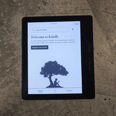 UNBOXED AMAZON E-READER