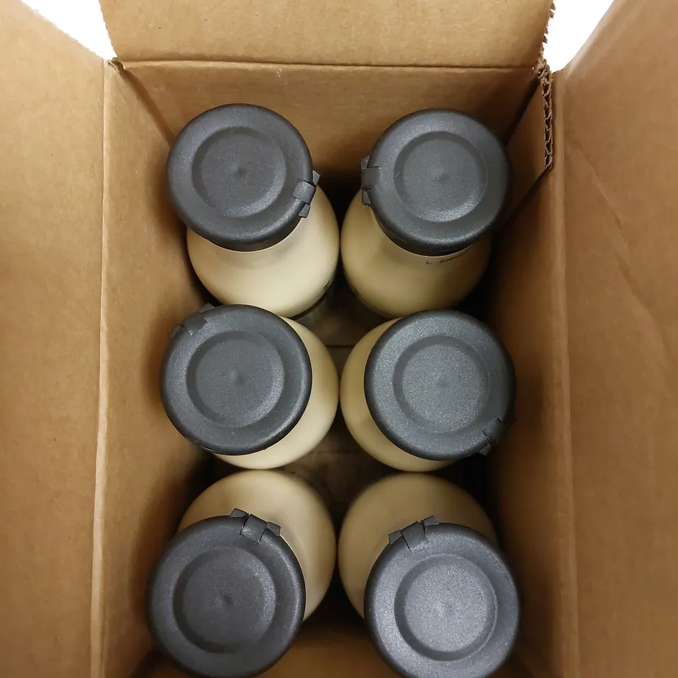 BOX OF 6 AQUOLINA LATTE CORPO MARZAPANE BODY MILK - 250ML