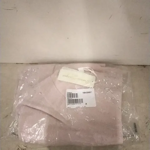PACKAGED DANNI MINOGUE LOW JUMPER COLOUR: PINK SIZE: SMALL
