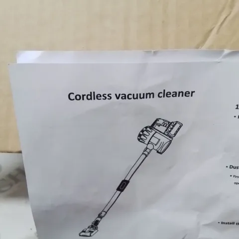 BOXED CORDLESS VACUUM CLEANER
