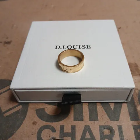 D.LOUISE REGALIA RING 7 BOXED