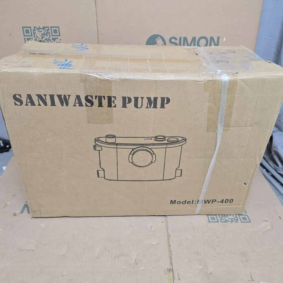 SANIWASTE 400W MACERATOR WASTE PUMP – MODEL MWP-400